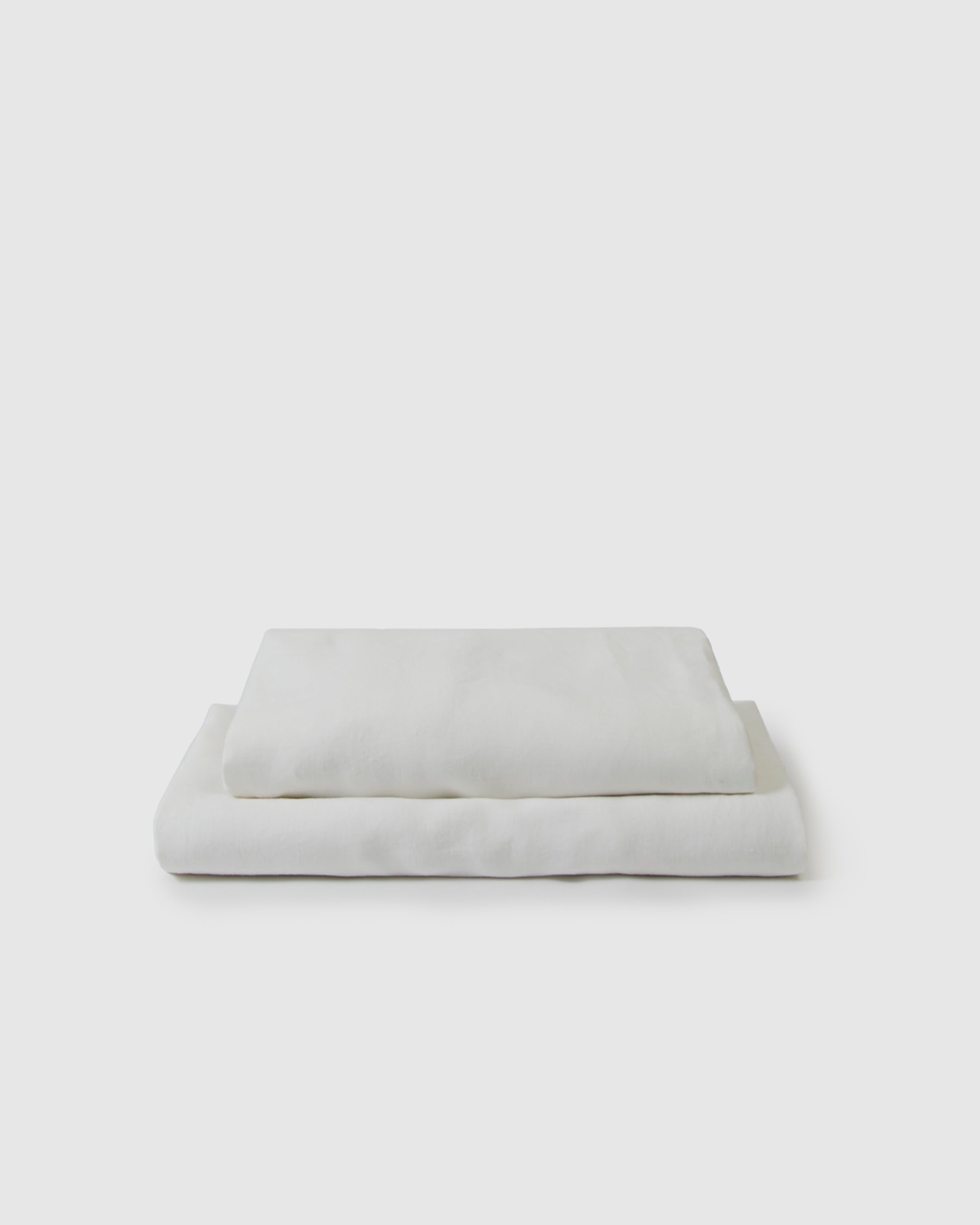 Marcel Linen Sheet Set - Milk