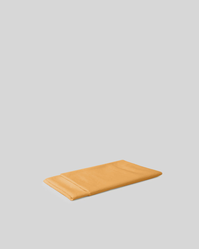 Marcel Linen Flat Sheet - Mustard